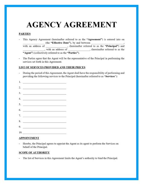 salasl agency|sales agency agreement sec.